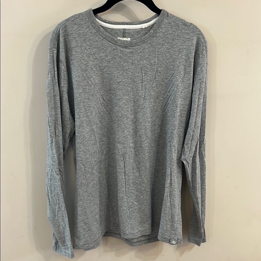 Rag and bone gray Long Sleeve tee  Shirt
